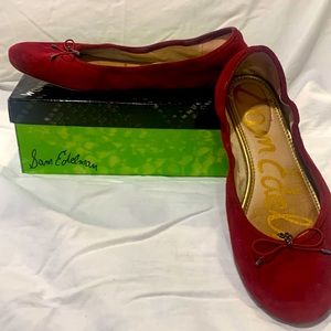 Gently loved Sam Elderman ballet flats